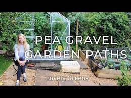 Pea Gravel Garden Paths