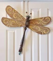 Table Leg Spindle Dragonfly Wall Or