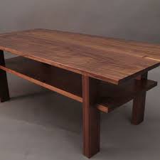 Walnut Coffee Table Small Wood Tables
