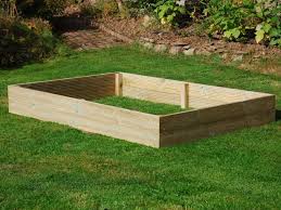 Access 6x4 Raised Wooden Bed Kit Free