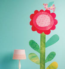 Wallies Big Flower Growth Chart Is An Adorable Addition To