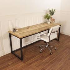 Use as a work desk in your office, a vanity paired with a mirror in the bedroom or as a console table in the entryway. Reclaimed Wood Desk Industrial Table Rustic Wooden Executive Office Co Shabby Bear Cottage