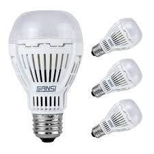 Sansi Led Light Bulbs Lamps Ceiling Fans 100 Watt Equiv 4 Pack 3000k A19 E26 13w For Sale Online