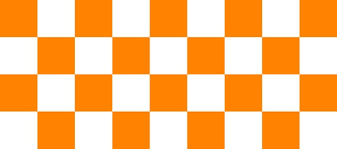 Tennessee Volunteers 12in Checkerboard