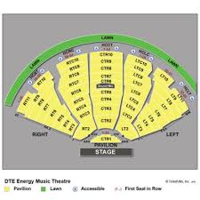 Competent Dte Concerts Seating Chart 2019