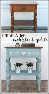 Charming Painted Ethan Allen Nightstand