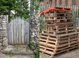 pallet fence ideas in 2023 budget
