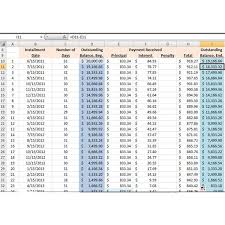 How To Make A Loan Amortization Table In Excel With Free Excel Download