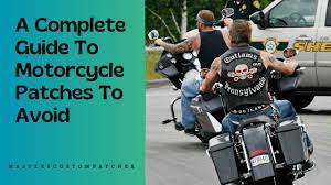 a complete guide to motorcycle patches