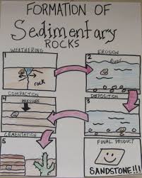 Formation Of Sedimentary Rocks Anchor Chart Earth Science