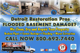 Flooded Basement Cleanup Detroit