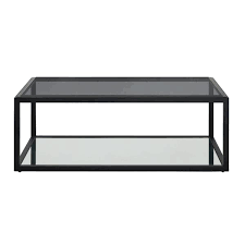large rectangle glass coffee table