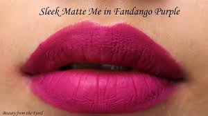 sleek makeup matte me in fandango