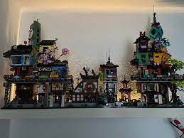 Finally finished Ninjago City Gardens and added to the collection : r/lego