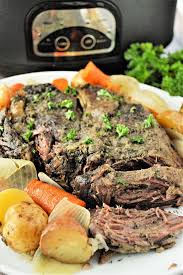 frozen roast in slow cooker the