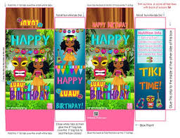 Printable pictures of cereal boxes : Printable Mini Cereal Box Hawaiian Tropical Luau Tink Birthday Pink Candy Or Cereal Box Instant Download Favor Boxes Treat Box By Printable Party Com Catch My Party