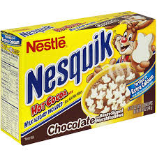 nesquik hot cocoa mix chocolate with
