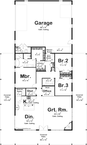 Barndominium Style House Plan Chimney