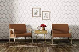 neutral wallpaper ideas for the living room