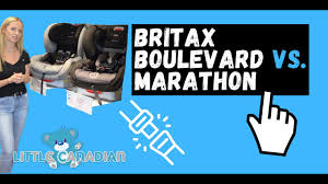 britax marathon vs britax boulevard