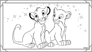 He was the king of pride rock who succeeded mufasa and preceded simba. The Lion King Coloring Pages Free Printable Disney Coloring Sheets For Kids