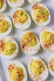 There are very few times in life that eggs get this kind of celebrity treatment. No Mayo Deviled Eggs Instant Pot Or Stove Top Skinny Comfort