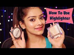learn how to use highlighter make up