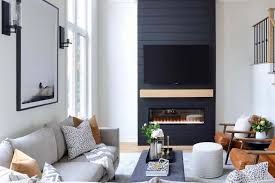 Inspirational Black Fireplace Ideas For