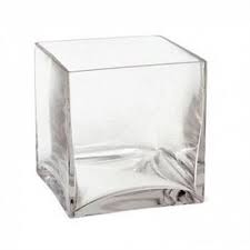 square cube vase 12cm whole dutch
