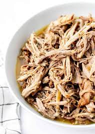 pulled pork recipe without bbq sauce