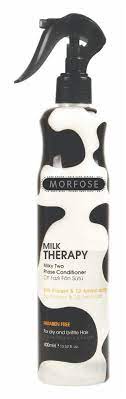 Характеристики модели Morfose Milk Therapy Спрей-кондиционер двухфазный  Молочный коктейль для сухих и ломких волос — Ополаскиватели — Яндекс Маркет