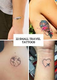 travel inspired tattoos for women