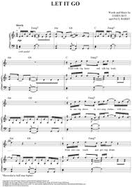Show chords youtube clip hide all tabs go to top. Buy Let It Go Sheet Music By James Bay For Piano Vocal Chords