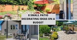 8 Small Patio Decorating Ideas On A