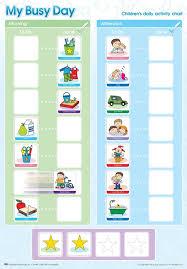 My Busy Day Magnetic Rewards Chart