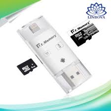 China 3 In 1 Micro Sd Card Reader Lightning Usb 2 0 Otg Tf Card Memory Card Reader For Iphone Pc Android China Card Reader And Card Reader Adapter Price