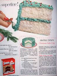 Remove the cake from the oven Retro Cake Ad Vintage Recipes Christmas Cake Recipes Christmas Cake
