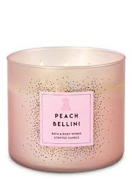 Peach Bellini 3-Wick Candle - Bath And Body Works | Bath candles, Candles,  Luxury candles