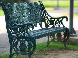 Iron Benches And Admire Mughal Heritage