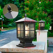 Post Lantern Light Garden Lamp Yard
