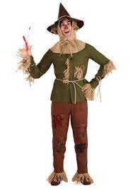 wizard of oz scarecrow men s costume mens brown green s fun costumes