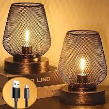 2 Pack Battery Operated Lamp