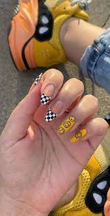 35 trendy checd nail art designs