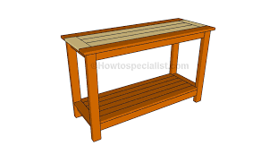 console table plans howtospecialist