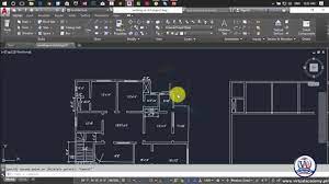 how to make 2d floor plan in autocad