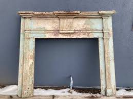 Early American Fireplace Mantle C