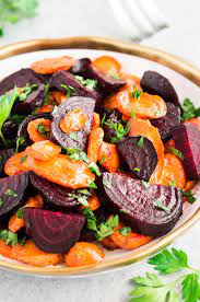 roasted beets and carrots delicious