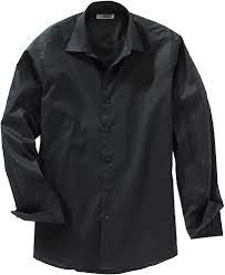 Ed Garments Men's Big and Tall Wrinkle Resistant Dress Shirt, Black, XXXXXX-Large  Tall at Amazon Men's Clothing store