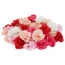 60 pack 3 inch artificial flower heads