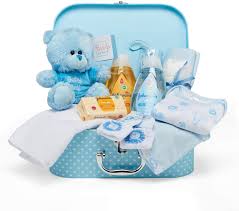 newborn gift set for baby boy blue